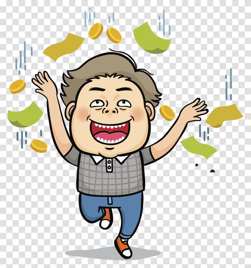 Cartoon Art Short Haired Transprent Free Happy Man Cartoon, Person, Face, Drawing, Outdoors Transparent Png