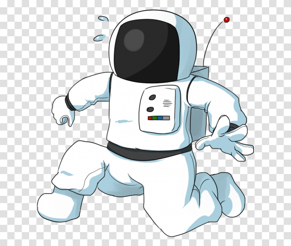 Cartoon Astronaut Background Transparent Png
