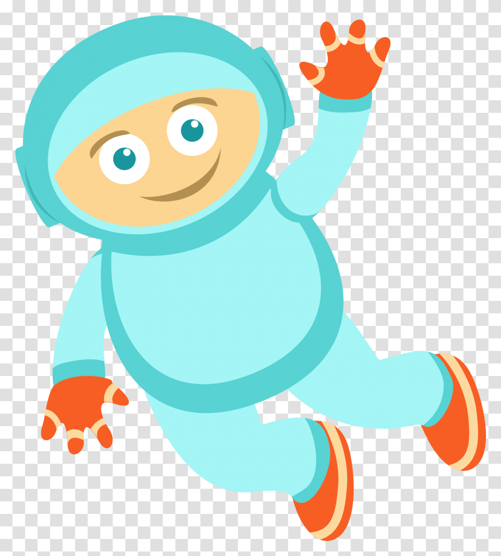 Cartoon Astronaut Out Of Space Clipart Space Clip Art, Animal, Amphibian, Wildlife, Toad Transparent Png