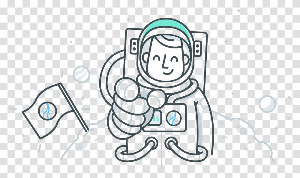 Cartoon, Astronaut Transparent Png