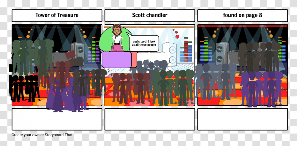 Cartoon, Audience, Crowd, Person, Human Transparent Png