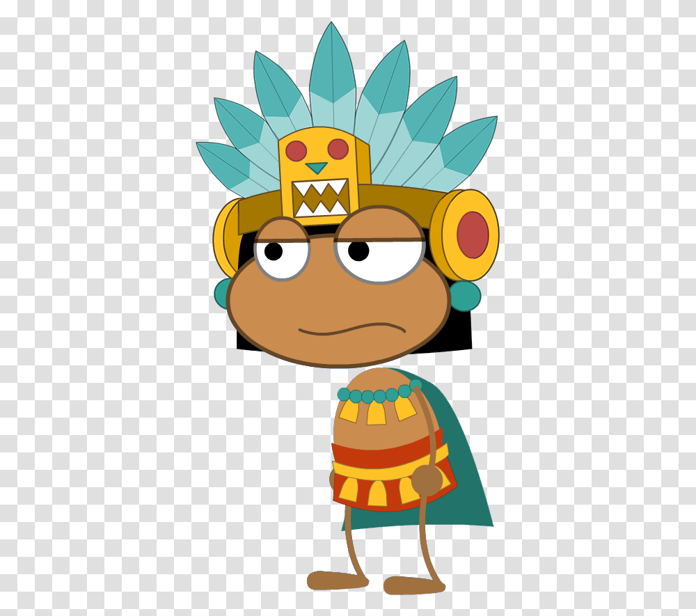 Cartoon Aztec King Aztec King, Food, Super Mario Transparent Png