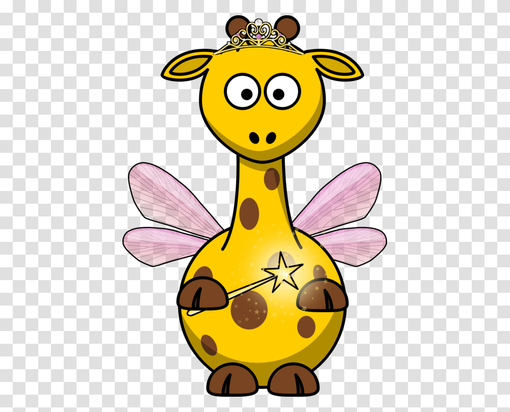 Cartoon Baby Giraffes Drawing Northern Giraffe Illustrator Free, Wasp, Bee, Insect, Invertebrate Transparent Png