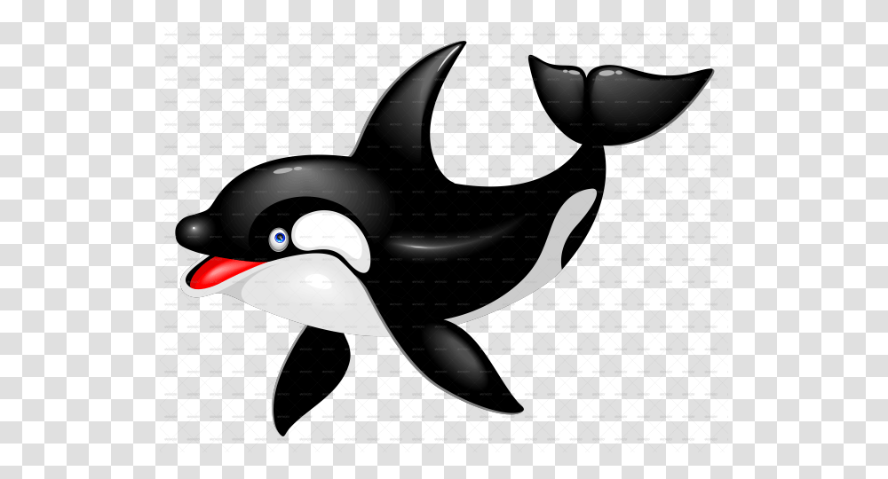 Cartoon Baby Killer Whale, Vehicle, Transportation, Aircraft, Airplane Transparent Png