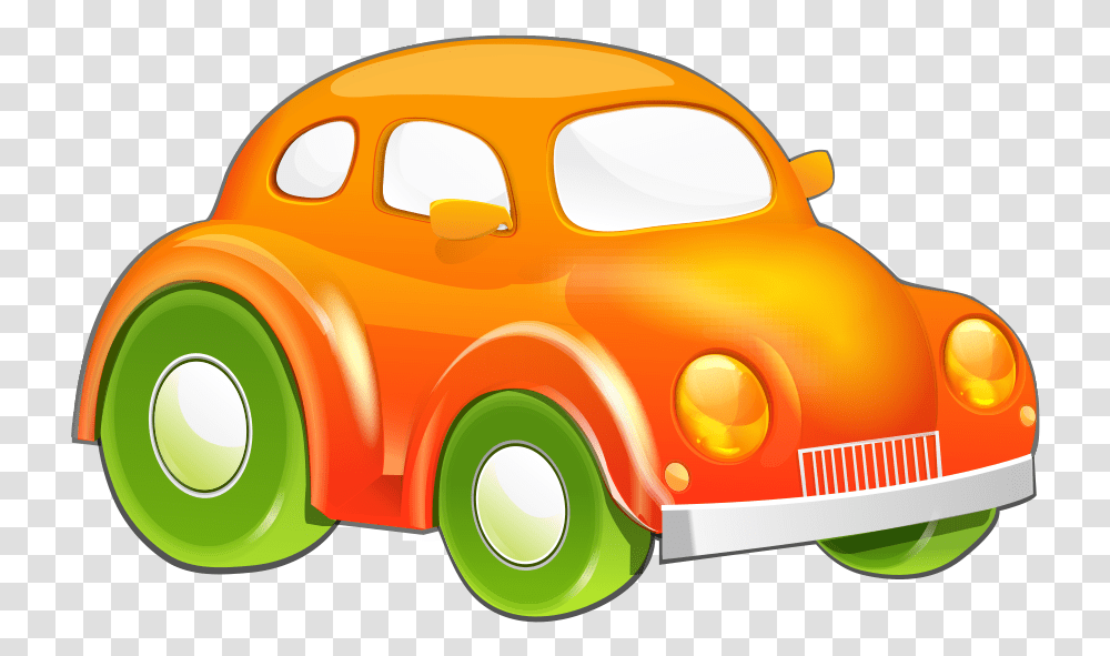 Cartoon Background Toy Car Download Car Cartoon, Vehicle, Transportation, Tire, Sports Car Transparent Png
