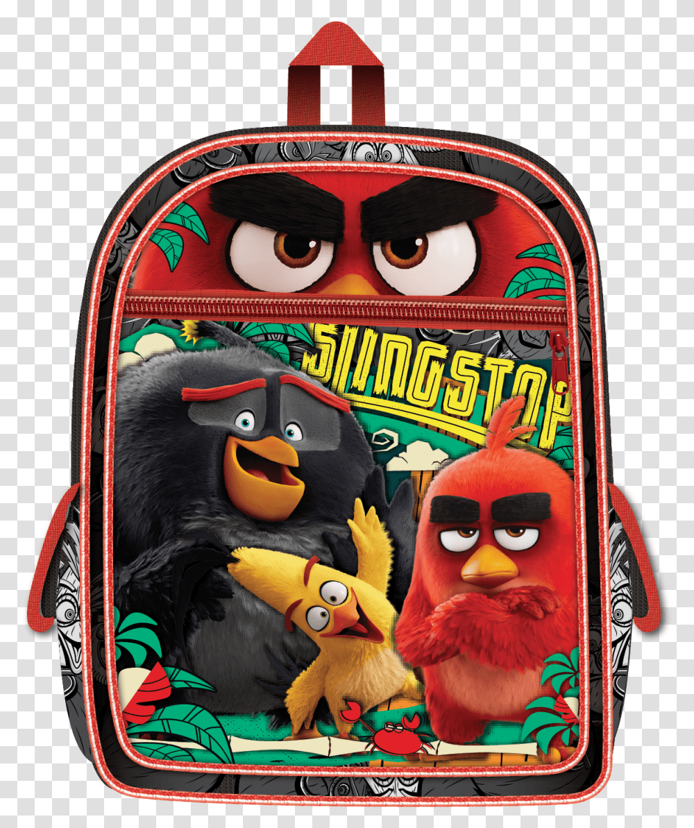 Cartoon, Bag, Angry Birds, Backpack Transparent Png