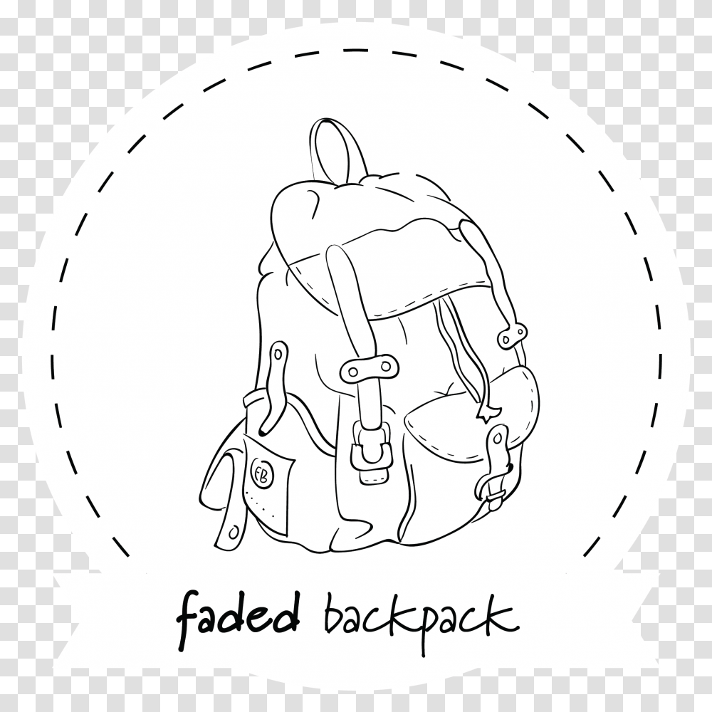 Cartoon, Bag, Backpack, Soccer Ball Transparent Png