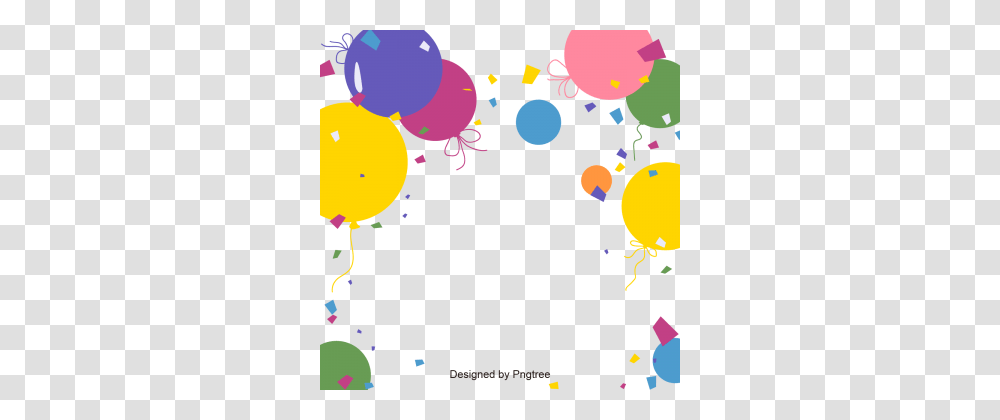 Cartoon Balloons Images Vectors And Free, Confetti, Paper, Pattern Transparent Png