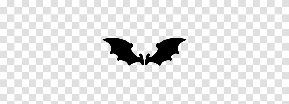 Cartoon Bat Wings Sticker, Mammal, Animal, Wildlife, Silhouette Transparent Png