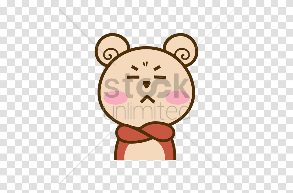 Cartoon Bear With Crossed Arms Vector Image, Dynamite, Bomb, Weapon, Weaponry Transparent Png