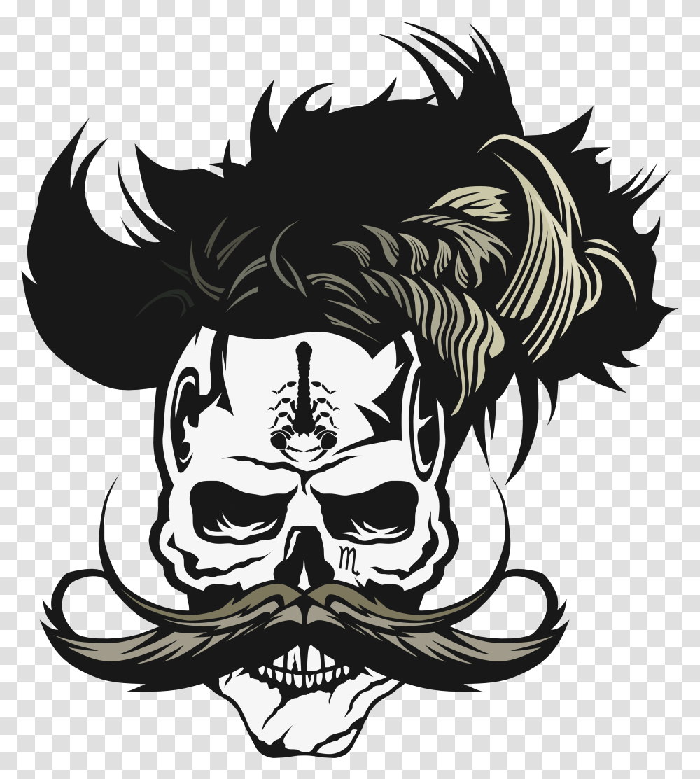 Cartoon Beard, Stencil, Pirate, Face Transparent Png