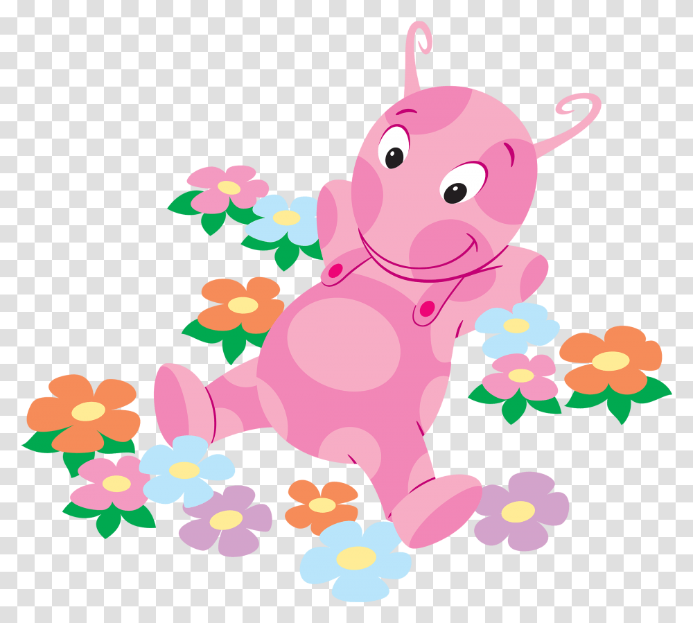 Cartoon Bed Backyardigans Uniqua Rosa, Graphics, Floral Design, Pattern, Snowman Transparent Png