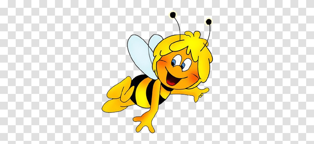 Cartoon Bee Clipart, Honey Bee, Insect, Invertebrate, Animal Transparent Png