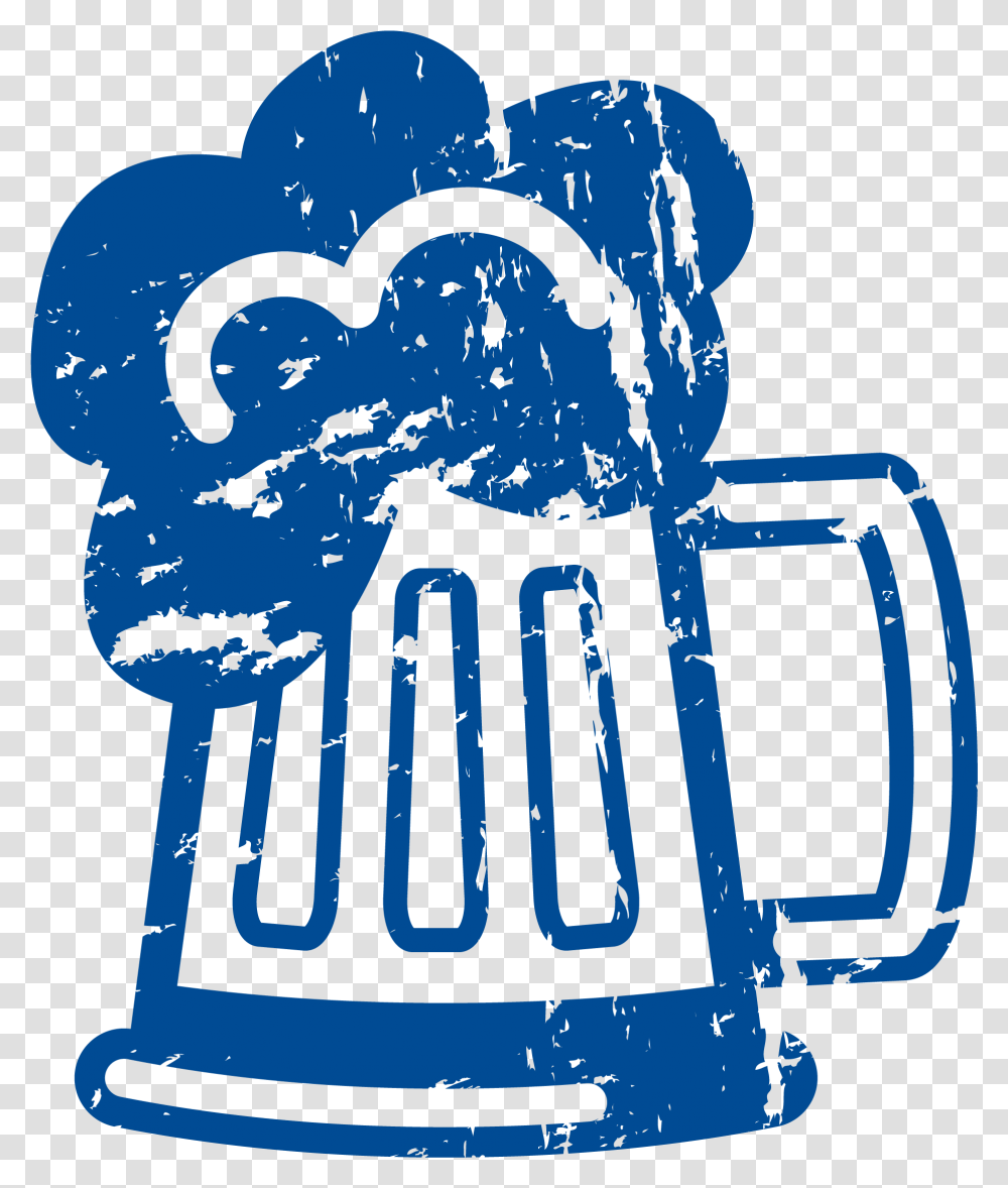 Cartoon Beer Beer Cartoon Mug, Heart, Label Transparent Png