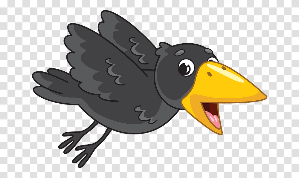 Cartoon, Bird, Animal, Beak, Duck Transparent Png