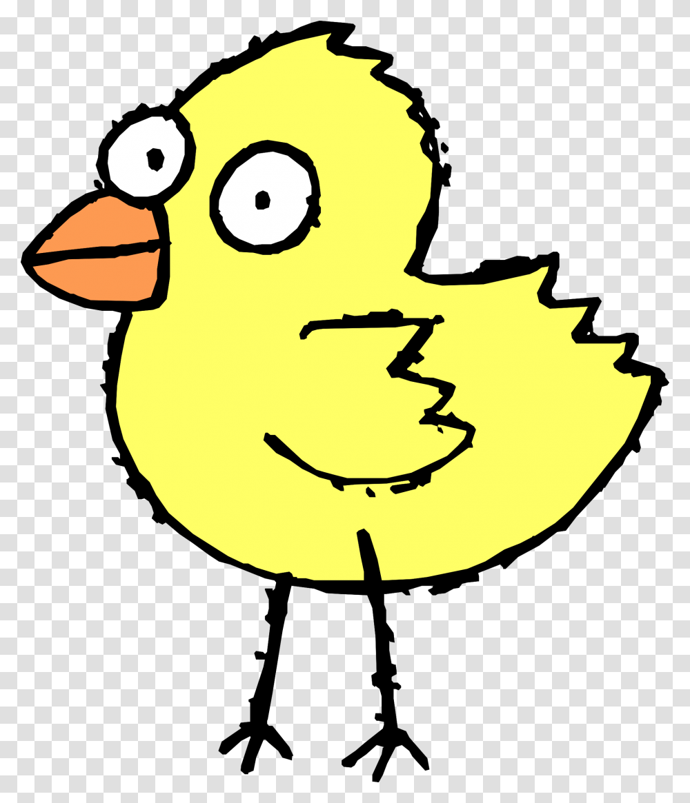 Cartoon Bird Clipart, Animal, Poultry, Fowl, Chicken Transparent Png