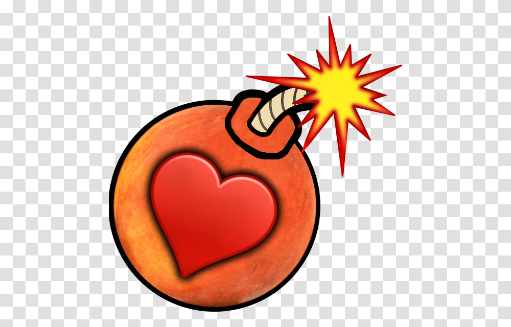 Cartoon Bomb Background Bomb Cartoon, Plant, Heart, Dynamite, Weapon Transparent Png