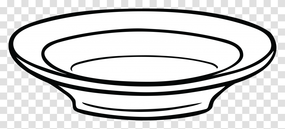 Cartoon Bowl Of Fruit, Oval Transparent Png