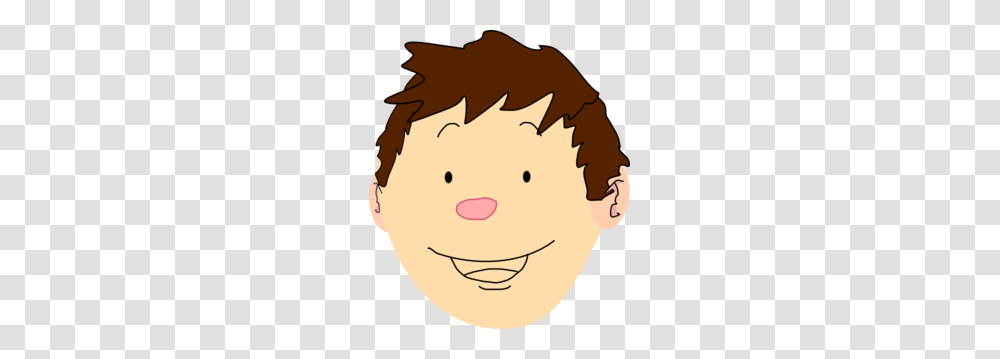 Cartoon Boy Clip Art, Face, Person, Leaf, Plant Transparent Png