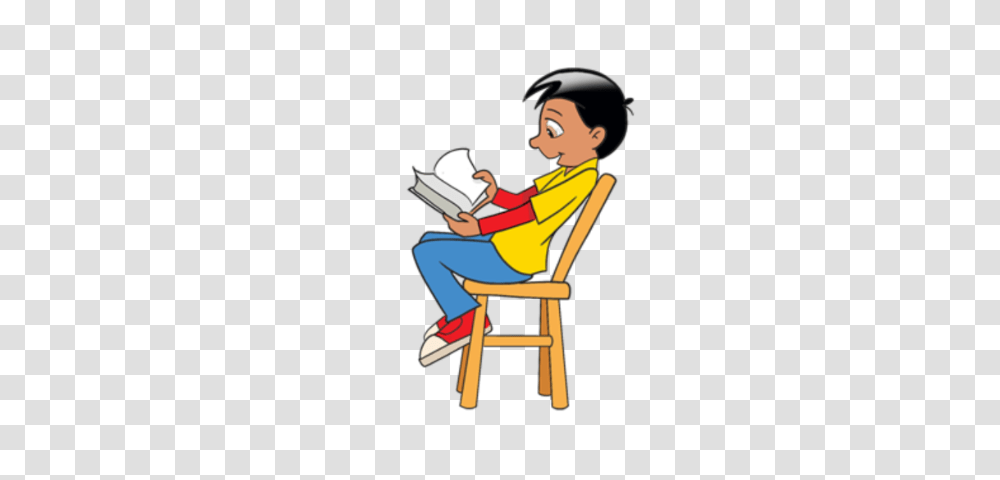 Cartoon Boy Vectorfaceexpression Free Psdvectoricons, Reading, Person, Human, Furniture Transparent Png