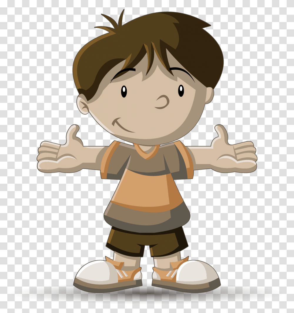 Cartoon Boy Welcome Gestures Download Show Not Tell For Shocked, Toy, Plant, Elf, Cupid Transparent Png
