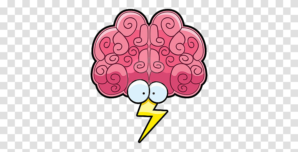 Cartoon Brain Pictures For Kids Download, Heart, Number Transparent Png