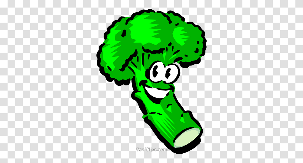 Cartoon Broccoli Royalty Free Vector Clip Art Illustration, Plant, Vegetable, Food, Poster Transparent Png