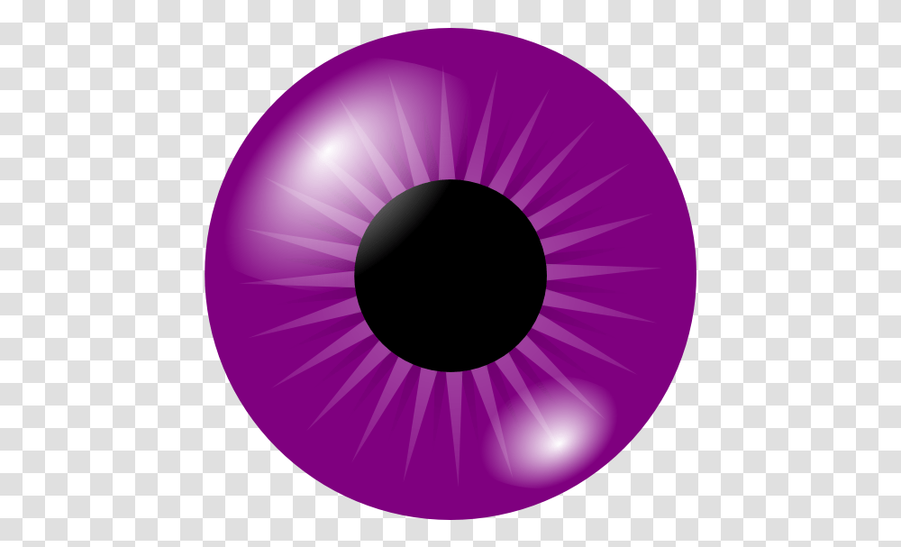 Cartoon Brown Eye, Purple, Balloon, Light Transparent Png