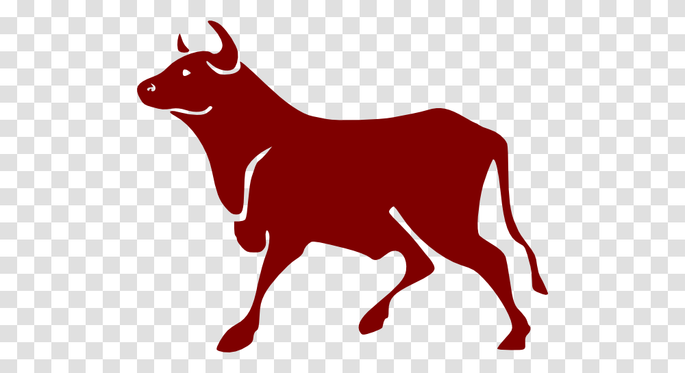 Cartoon Bull Clip Art, Mammal, Animal, Cow, Cattle Transparent Png