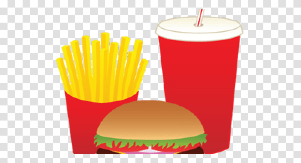 Cartoon Burger And Fries, Coffee Cup, Latte, Beverage, Drink Transparent Png