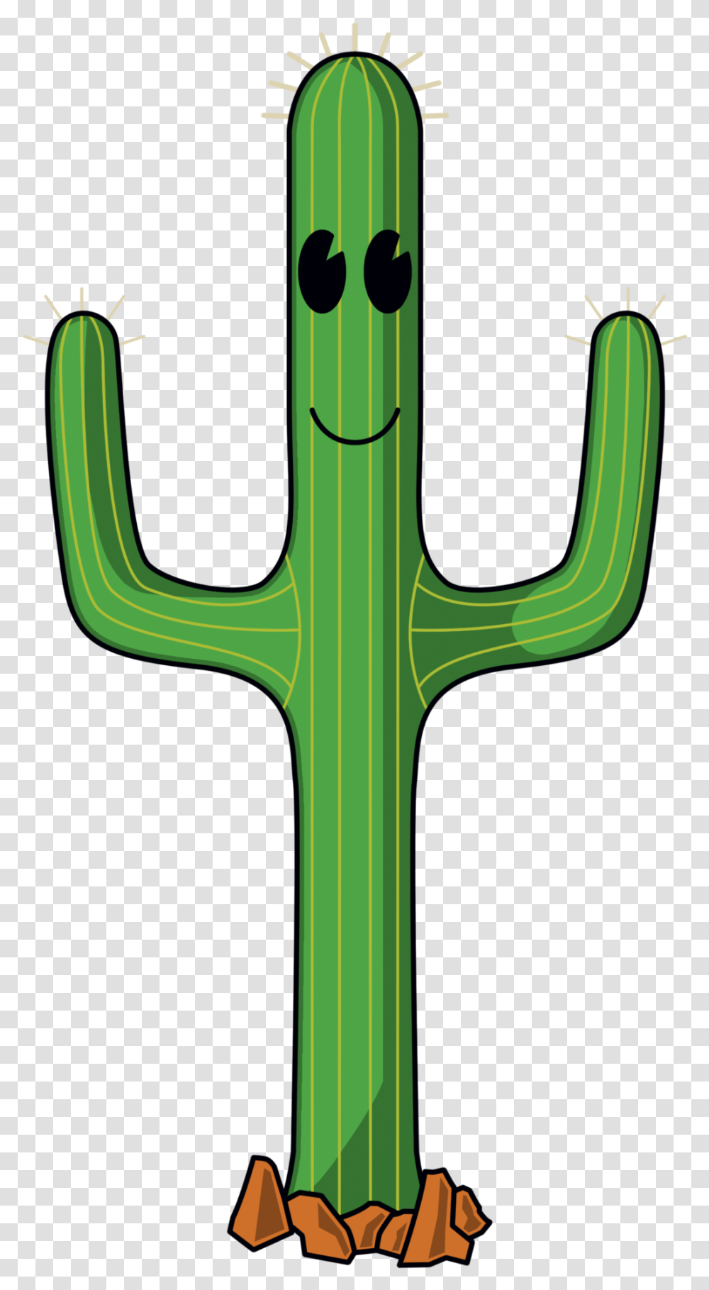 Cartoon Cactus Clipart Library Animated Cactus Background Cactus Cartoon, Plant, Aloe, Tree, Vegetation Transparent Png