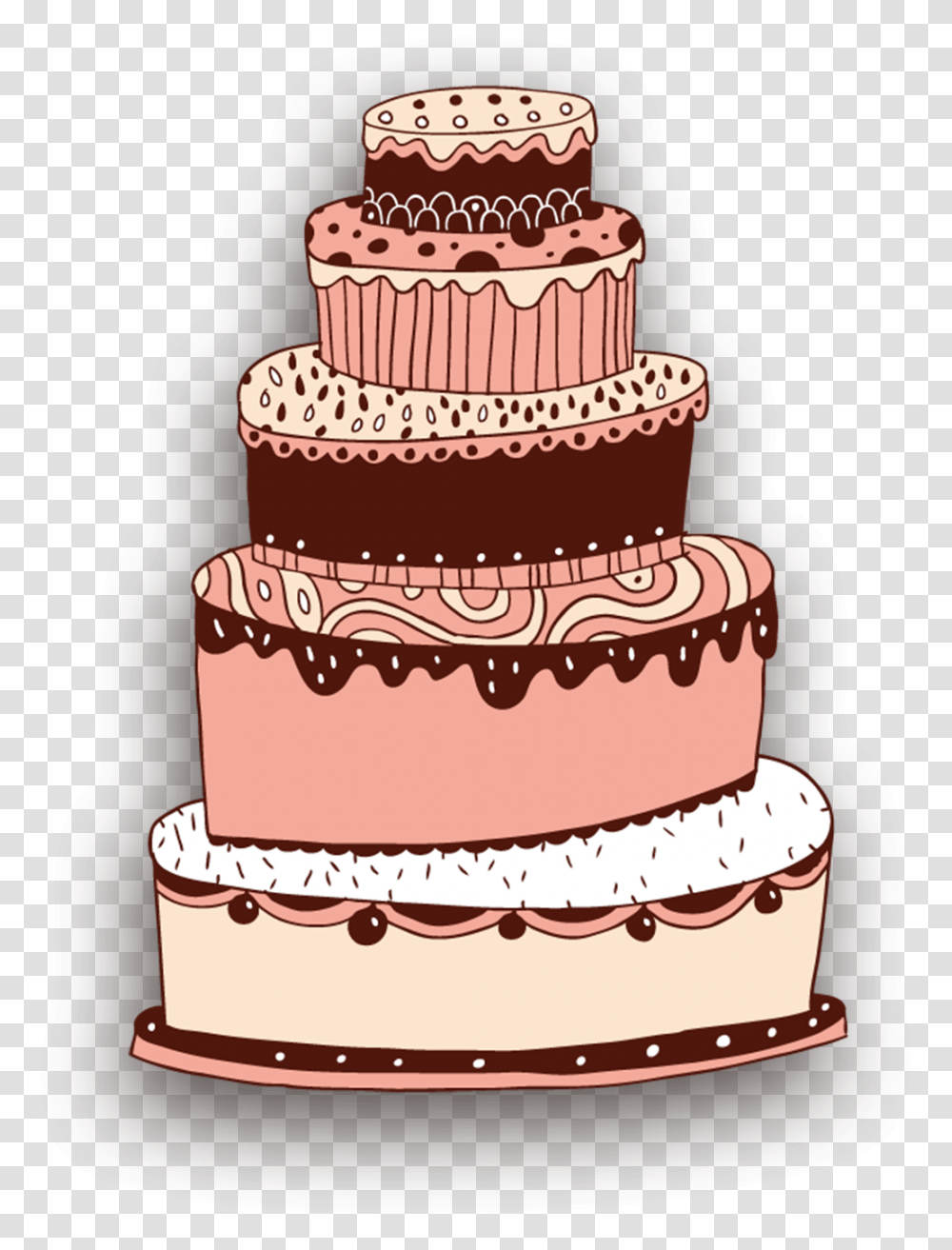 Cartoon Cake Background, Dessert, Food, Birthday Cake, Wedding Cake Transparent Png