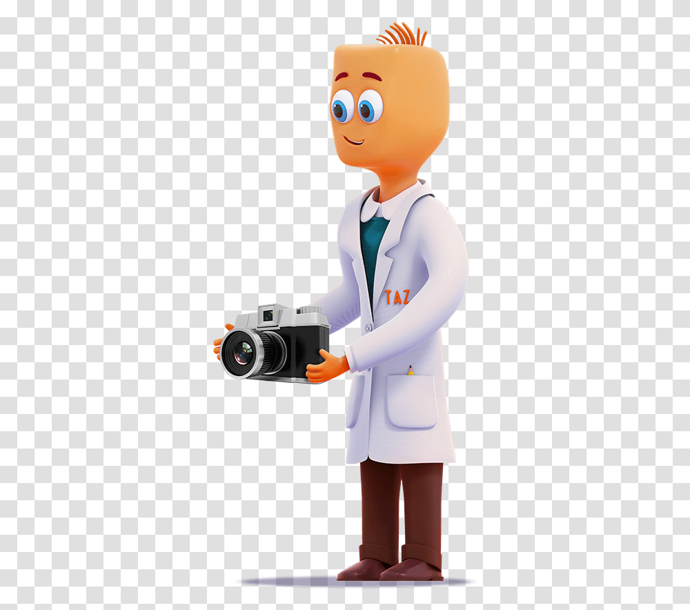 Cartoon, Camera, Electronics, Person, Human Transparent Png