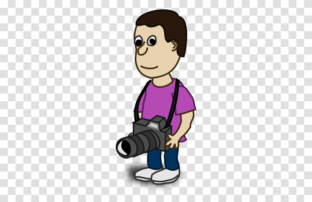 Cartoon Camera Man Clip Arts For Web, Electronics, Digital Camera, Video Camera, Toy Transparent Png