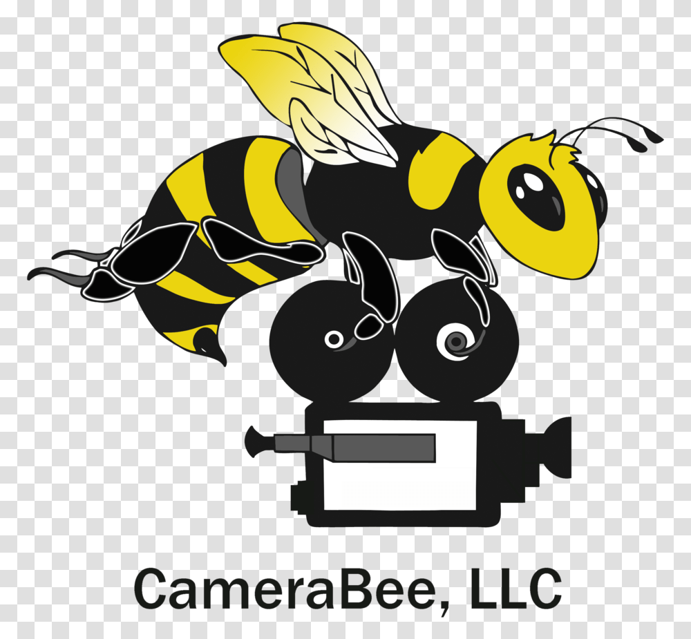 Cartoon Camera, Wasp, Bee, Insect, Invertebrate Transparent Png