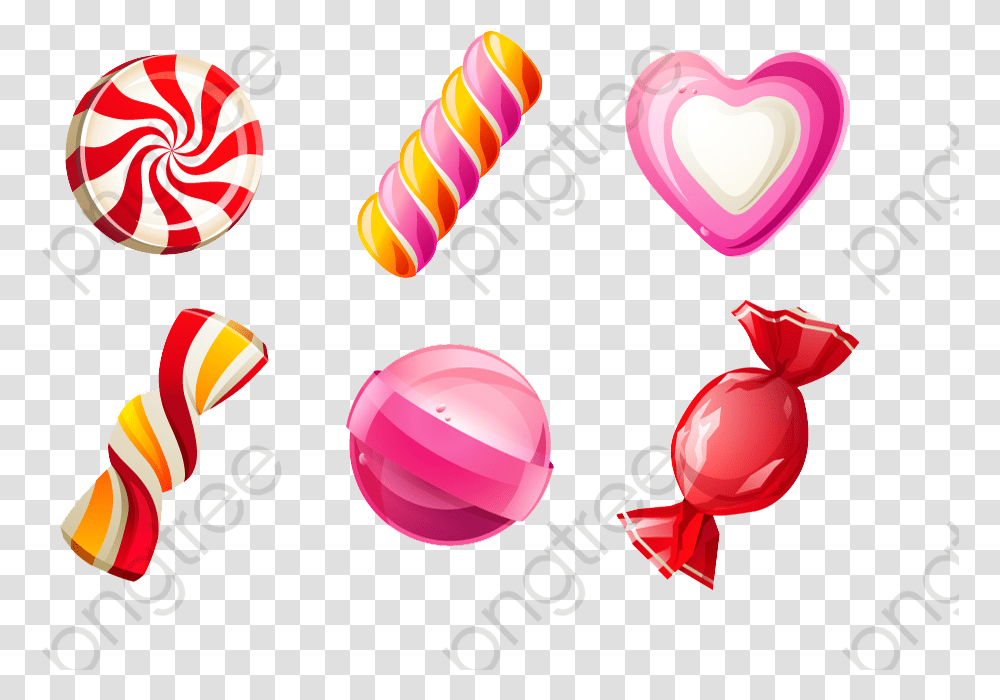 Cartoon Candy Clipart Cartoon Candy Gingerbread House, Sweets, Food, Confectionery, Lollipop Transparent Png