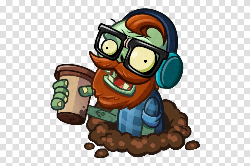 Cartoon Cardboard Laser Cannon Plants Vs Zombies Heroes Coffee Zombie, Toy, Architecture, Building, Pillar Transparent Png