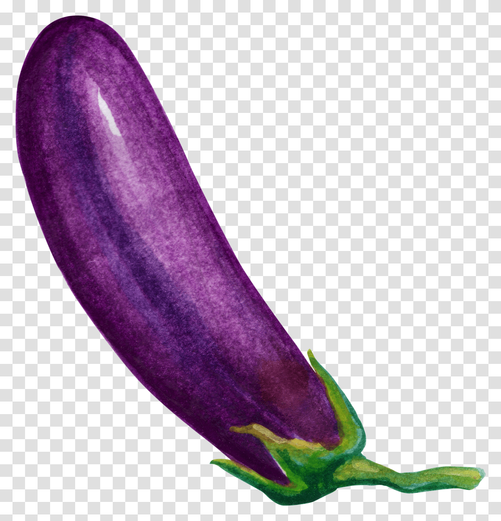 Cartoon Cartoon Eggplant, Vegetable, Food, Sock, Shoe Transparent Png