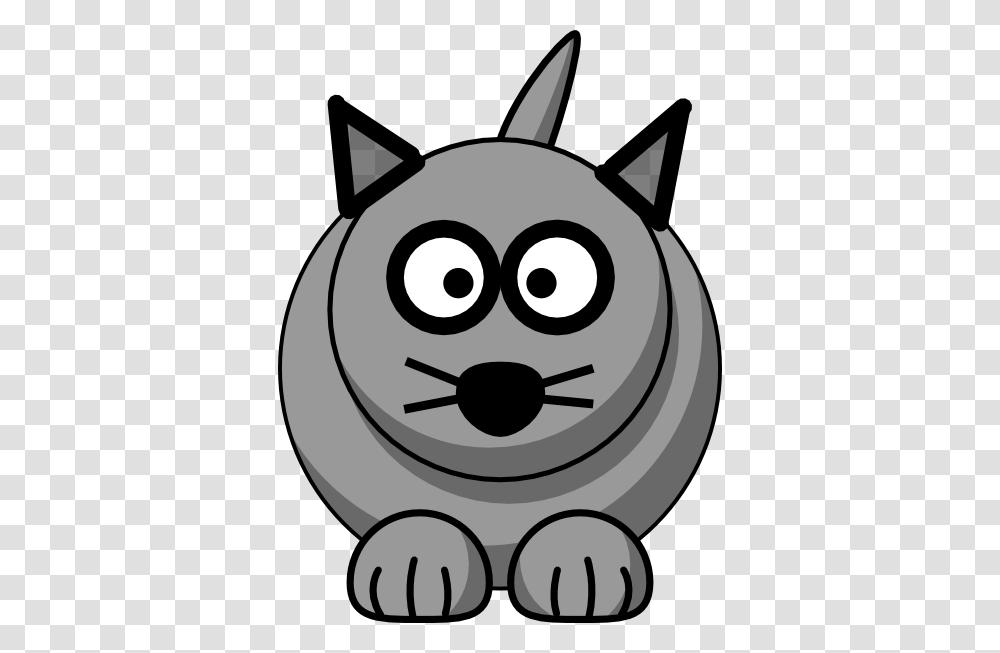 Cartoon Cat Clip Art, Stencil, Sphere Transparent Png