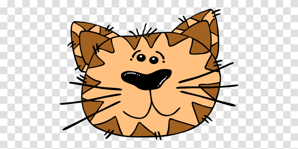 Cartoon Cat Face Clip Art Free Download Vector, Plant, Animal, Label Transparent Png