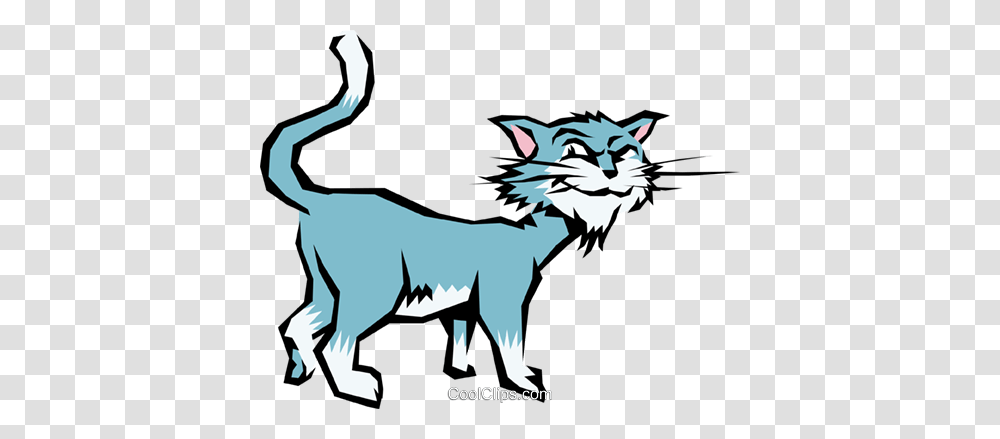 Cartoon Cat Royalty Free Vector Clip Art Illustration, Animal, Mammal, Bird, Goat Transparent Png