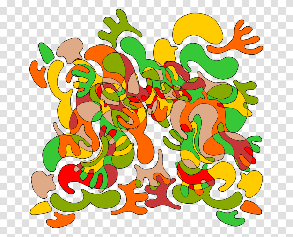 Cartoon Cattle Tree Lipstick Maze, Doodle, Drawing, Painting Transparent Png