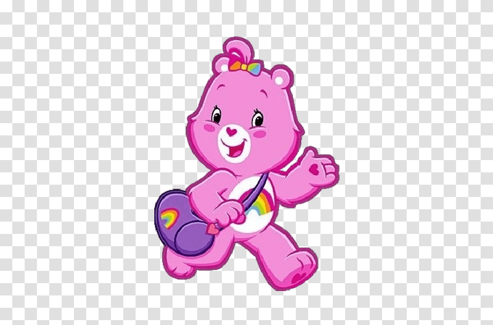 Cartoon Characters Care Bears, Toy, Purple, Birthday Cake, Dessert Transparent Png