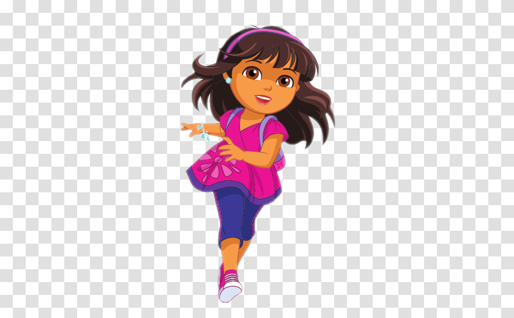 Cartoon Characters Dora And Friends, Person, Human, Purple Transparent Png
