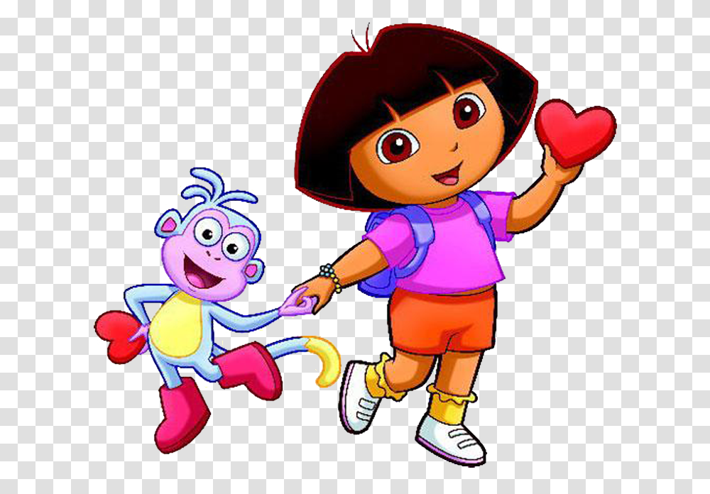 Cartoon Characters Dora The Explorer Free Image, Person, Human, Toy, Pirate Transparent Png