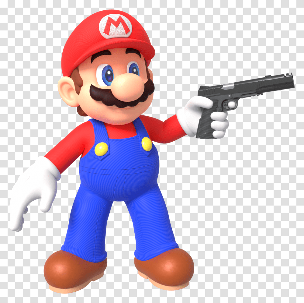 Cartoon Characters Holding Guns, Toy, Weapon, Weaponry, Person Transparent Png