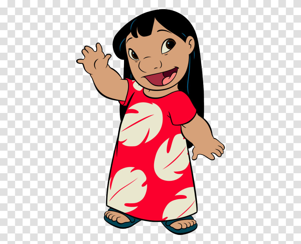Cartoon Characters Lilo Y Stitch, Person, Face, Female, Girl Transparent Png