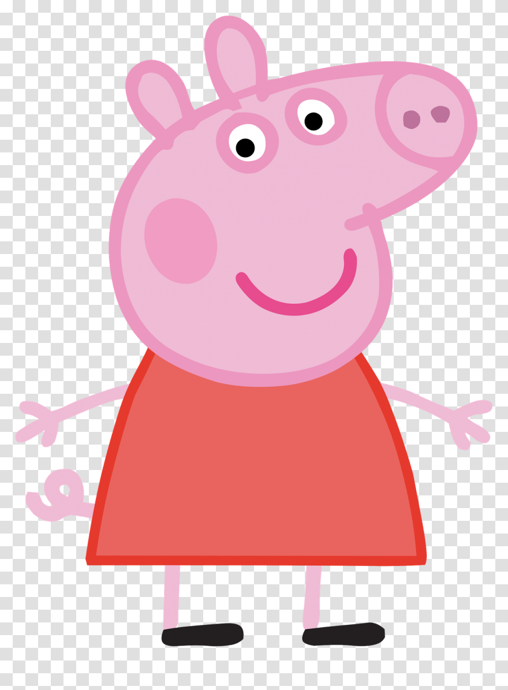 Cartoon Characters Peppa Pig, Piggy Bank, Animal, Mammal Transparent Png