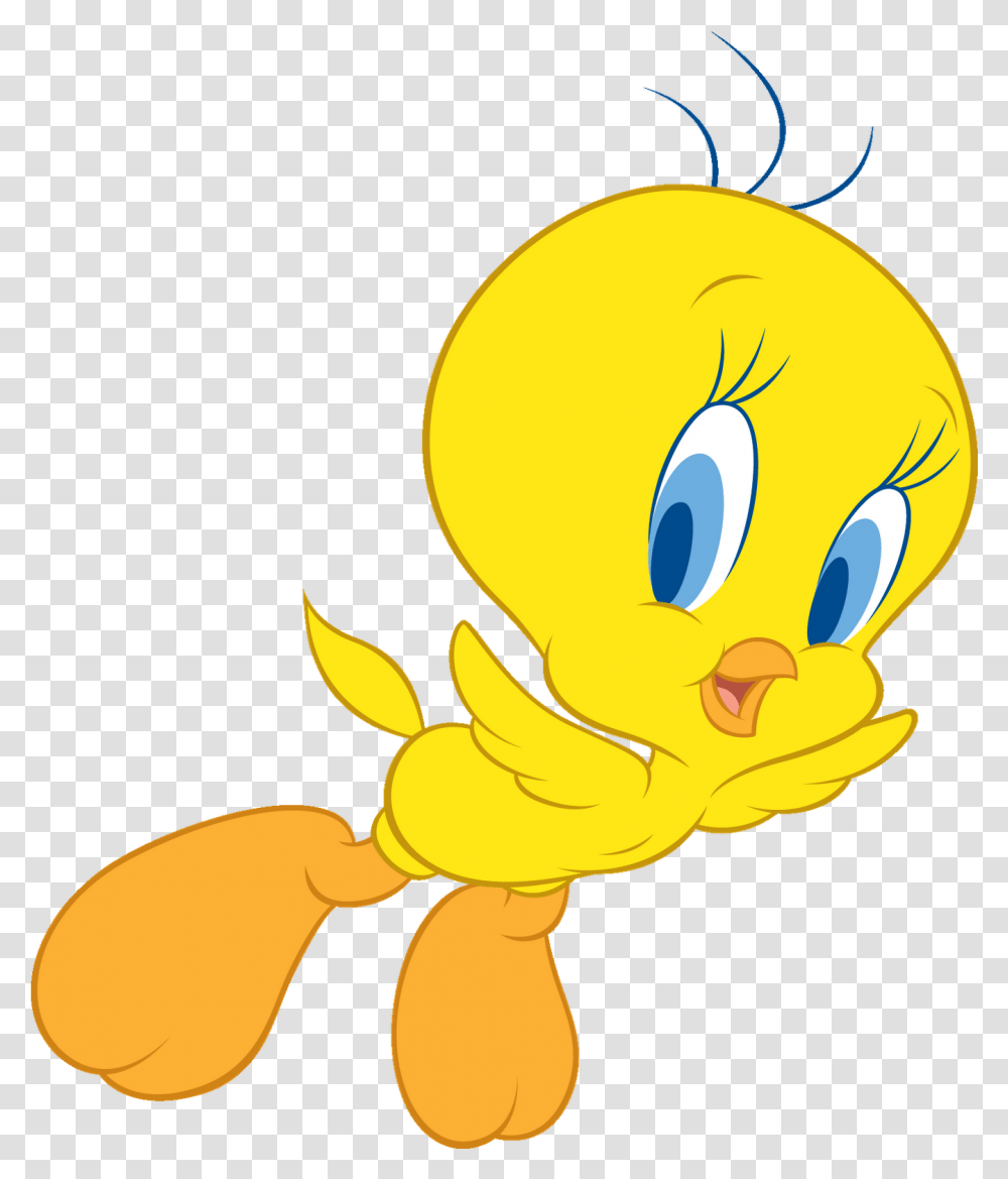 Cartoon Characters Tweety Bird, Cupid, Rattle, Silhouette Transparent Png