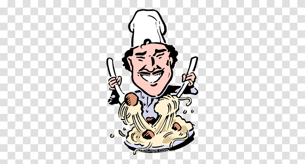 Cartoon Chef Royalty Free Vector Clip Art Illustration, Person, Human, Performer Transparent Png
